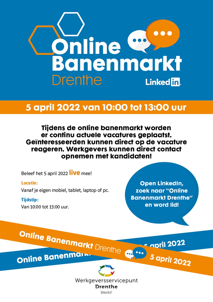 Flyer Online Banenmarkt 5 april 2022